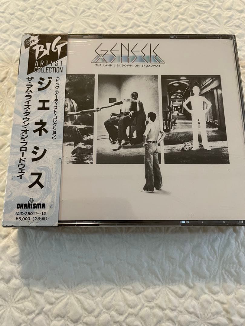 ジェネシス/ ザ•ラム・ライズ•ダウン・オン•ブロードウェイCD2枚未開封