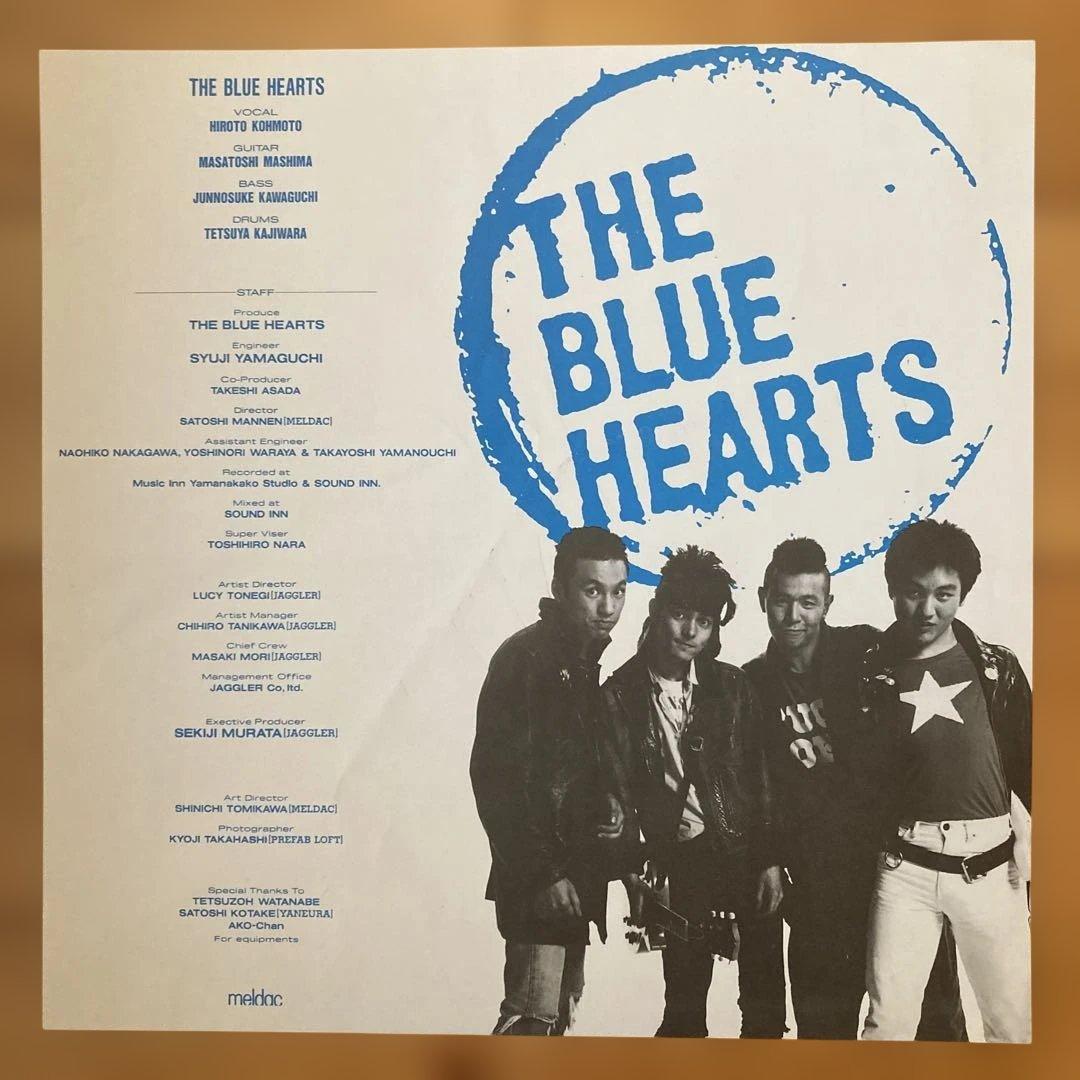 THE BLUE HEARTS ブルーハーツ 1st punk レコード