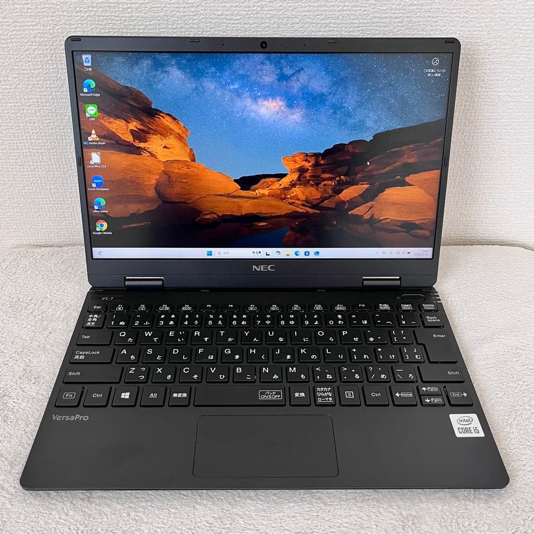 office設定済 NEC/i5第10世代/メモリ8GB/SSD128GB