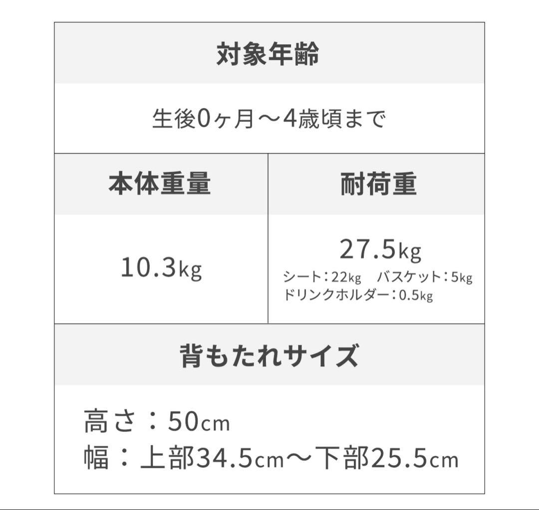 【新品未使用】エアバギーココプレミア最上級プレミアモデル 大人気ホワイトアッシュ