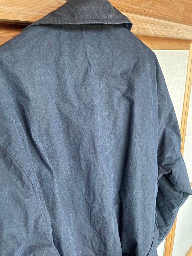 peakダウン Indigo C/N Down Coat メンズ