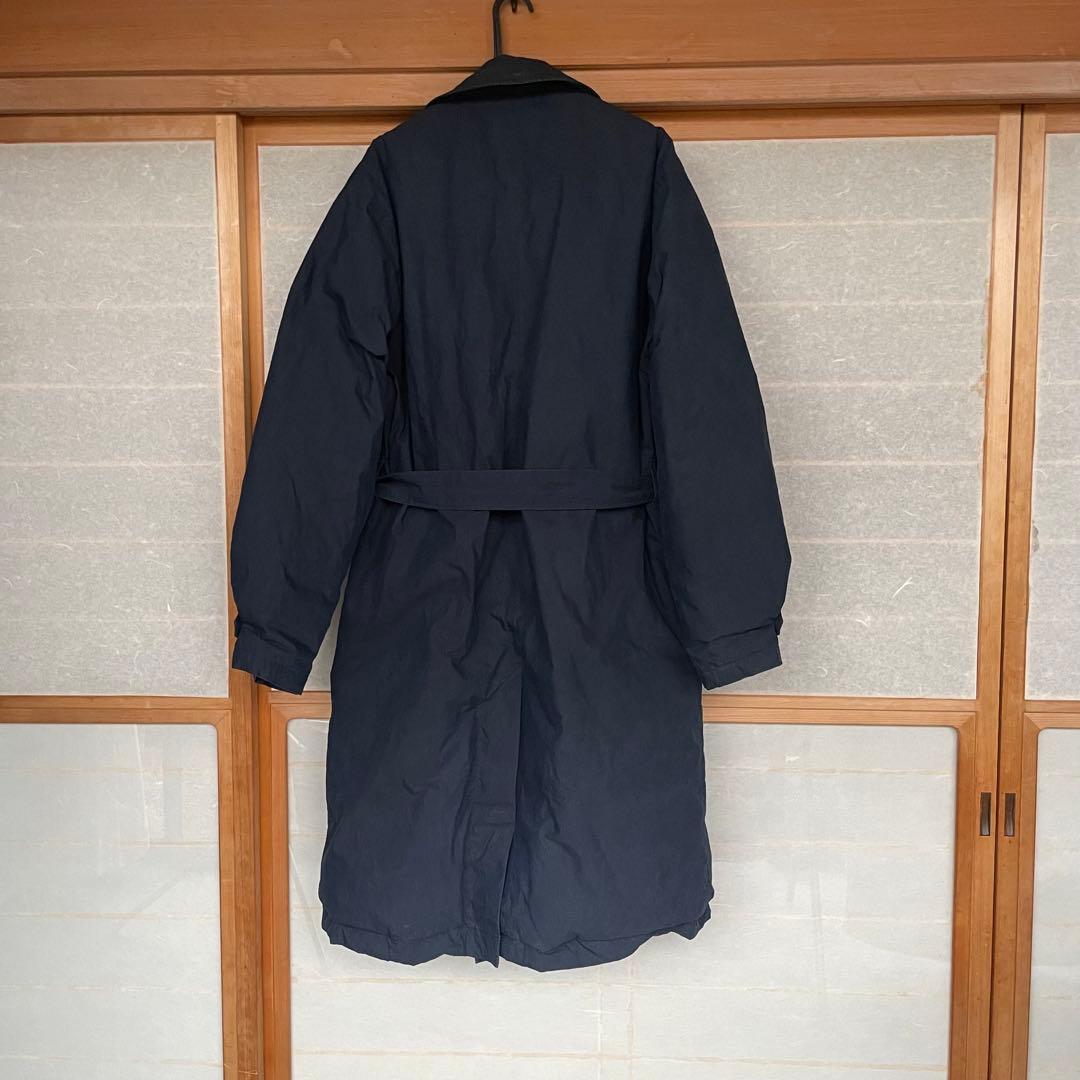 peakダウン Indigo C/N Down Coat メンズ