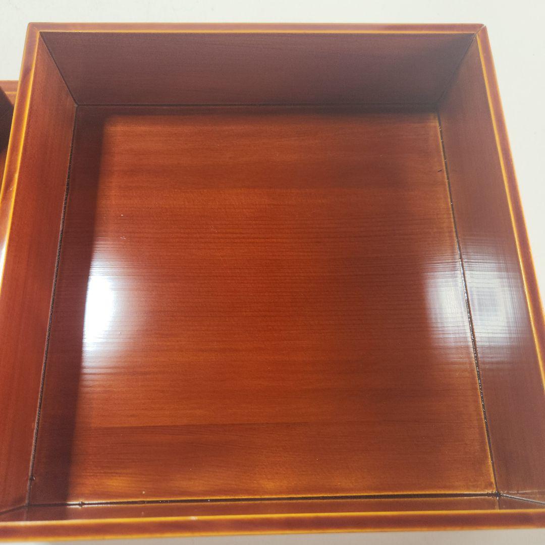 【新品未使用】 飛騨春慶塗 松花堂弁当 伝統工芸品