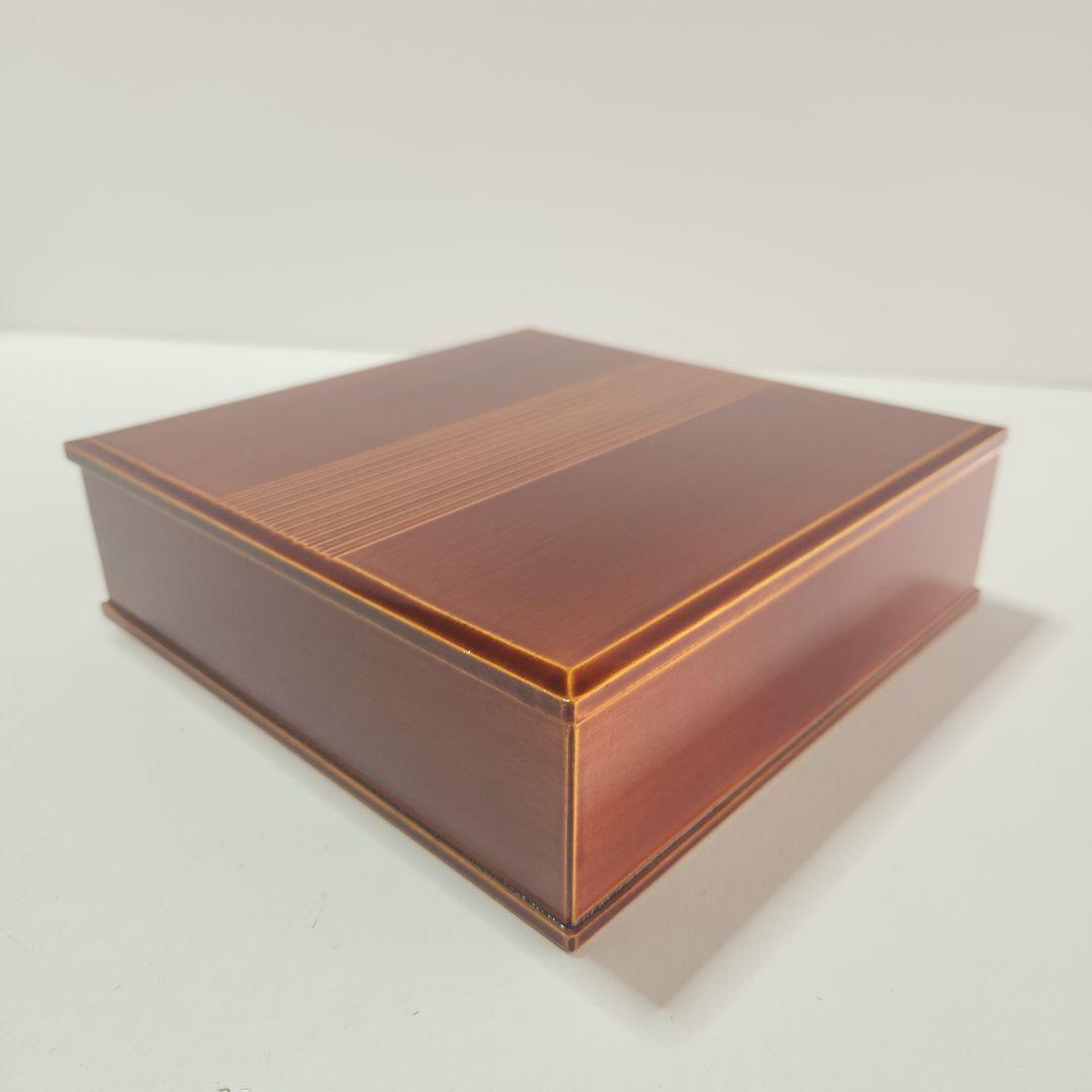 【新品未使用】 飛騨春慶塗 松花堂弁当 伝統工芸品