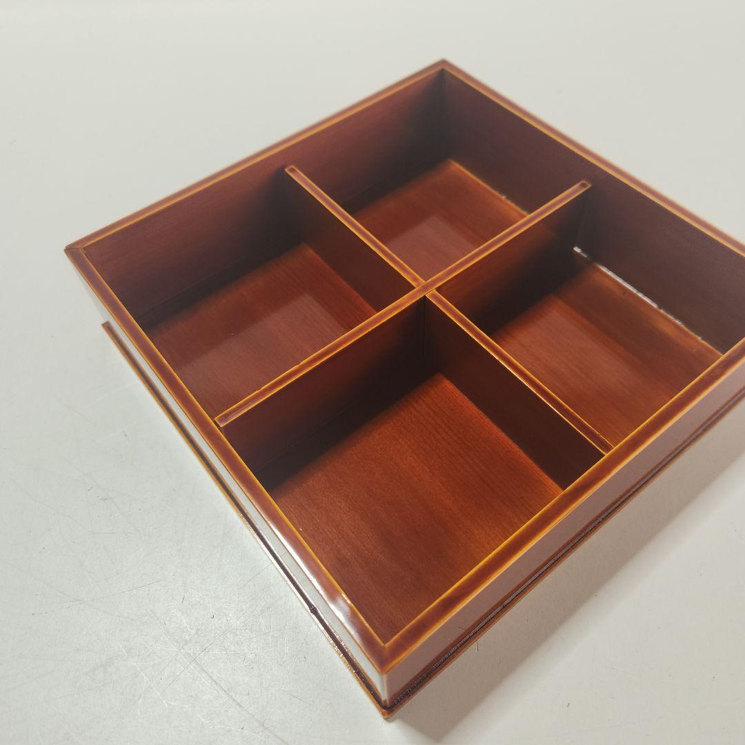 【新品未使用】 飛騨春慶塗 松花堂弁当 伝統工芸品