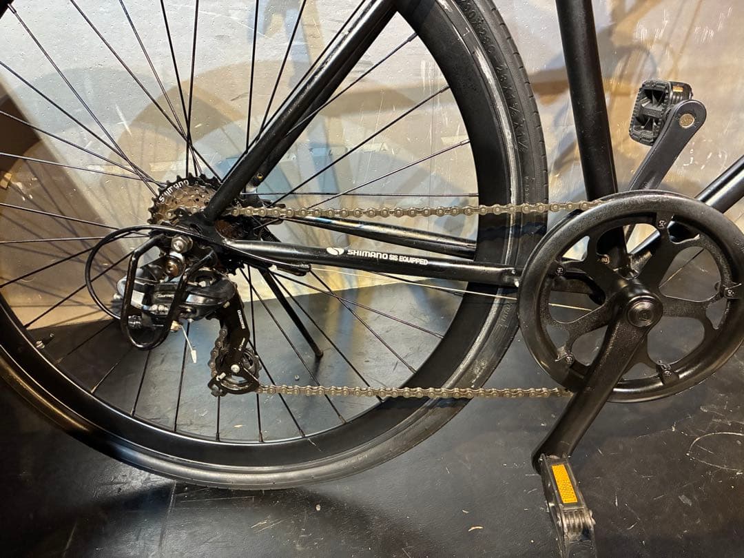 J19【大阪堺市/取引】中古クロスバイク back packer 700C