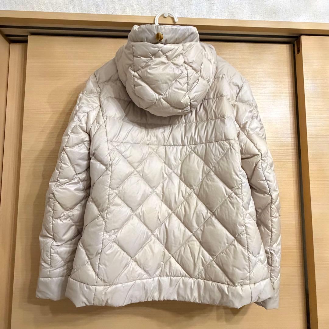 ♡MaxMara♡ リソフトリバーシブルダウンジャケット アイボリー