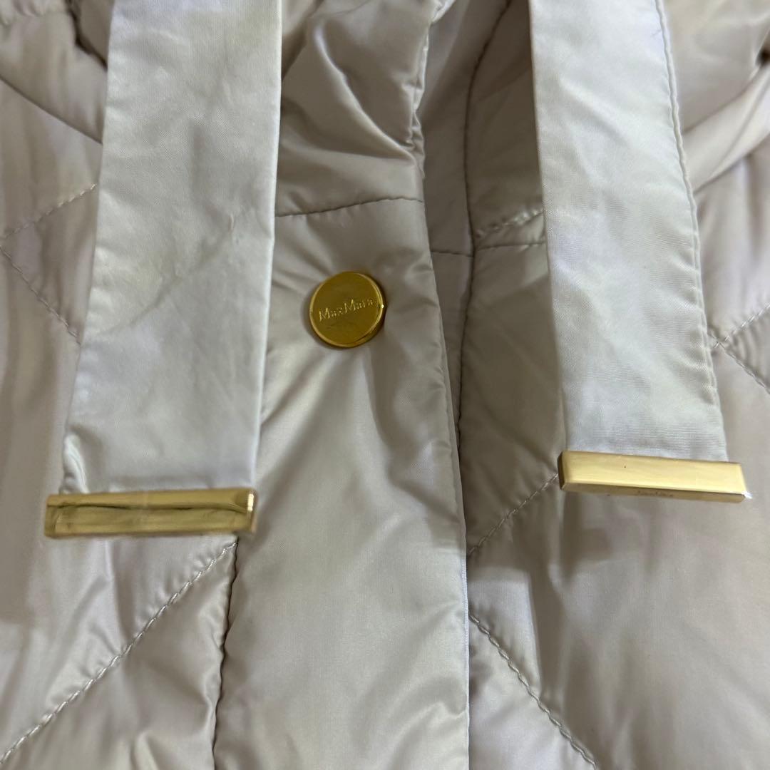 ♡MaxMara♡ リソフトリバーシブルダウンジャケット アイボリー