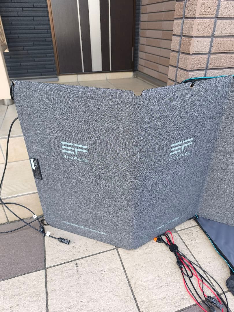 SATOちゃん ECOFLOW 片面ソーラーパネル 160w 折りたたみ