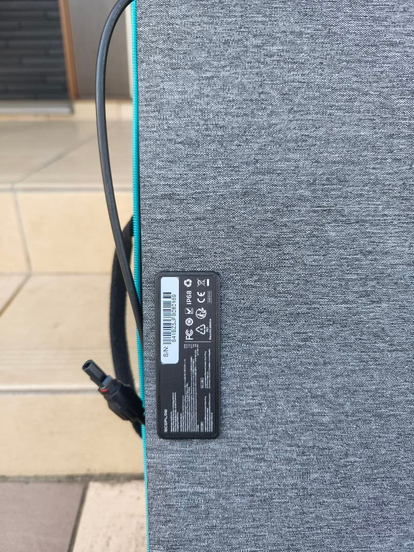 SATOちゃん ECOFLOW 片面ソーラーパネル 160w 折りたたみ