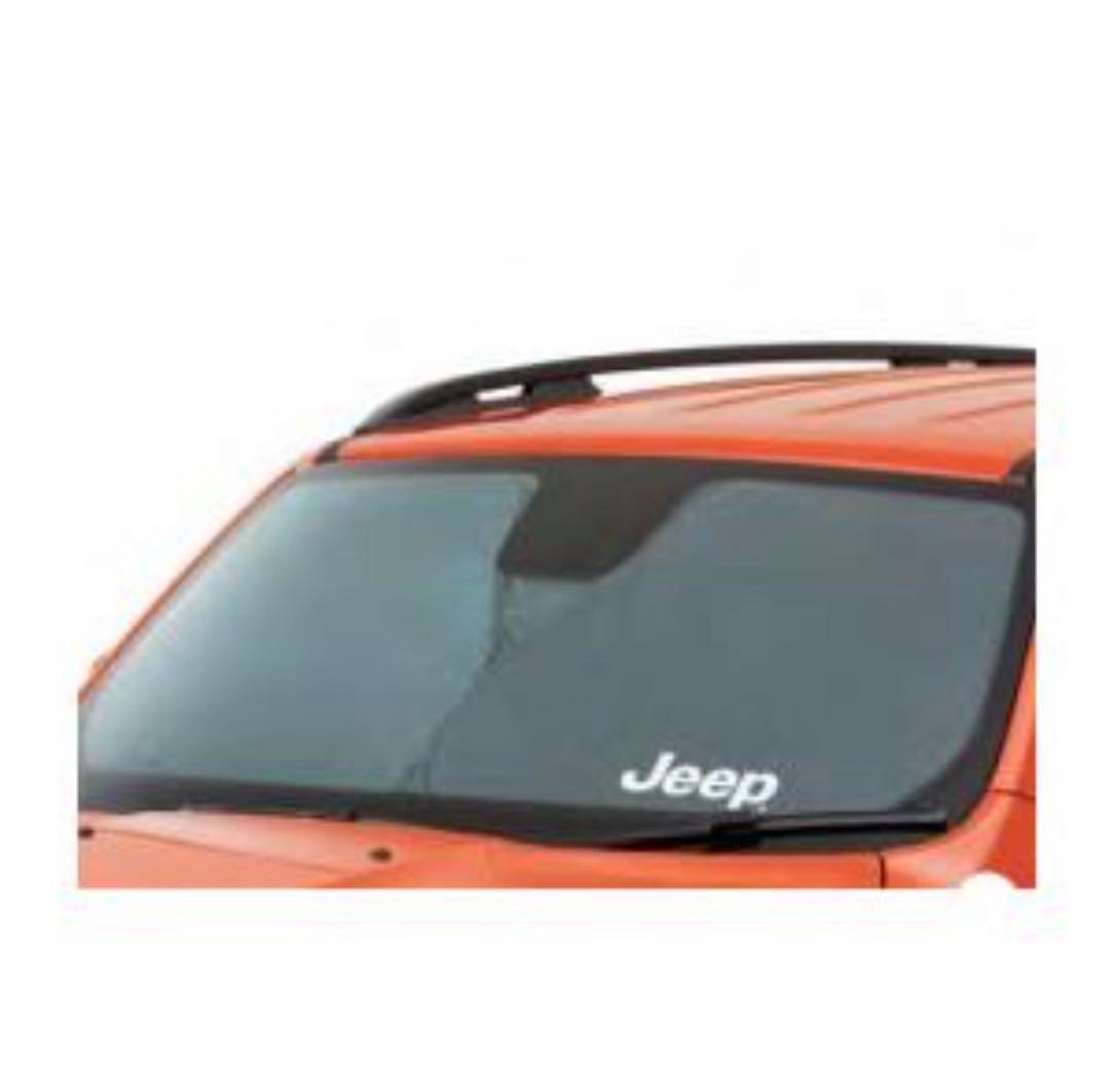 ミイ☆【新品/未開封】JEEP フロントサンシェード＆ティッシュケース