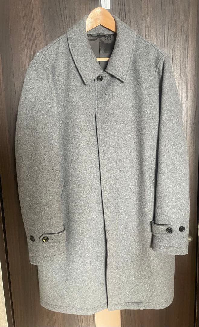 値下げ❗️ビームス BEAMS グレー ステンカラーコート サイズ50/XL
