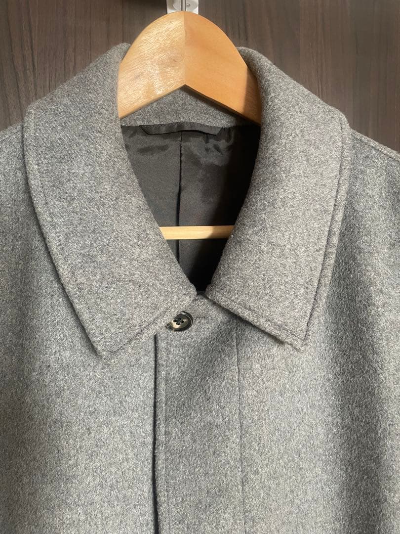 値下げ❗️ビームス BEAMS グレー ステンカラーコート サイズ50/XL