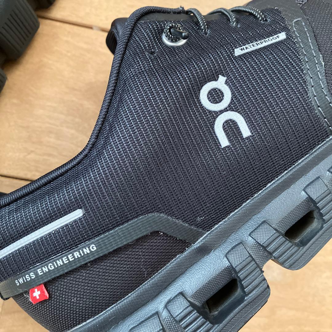オン　On Cloud six wp Waterproof ブラック スニーカー
