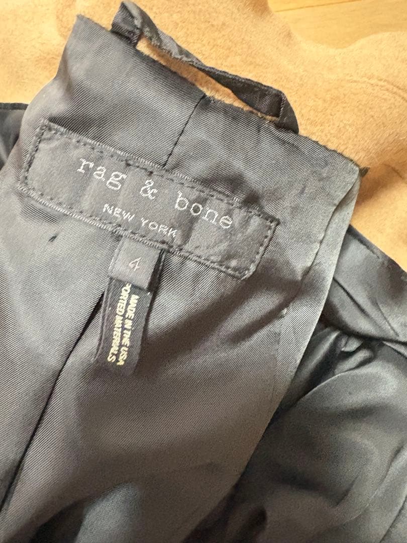 rag & bone Faye Coat Camel チェスターコート