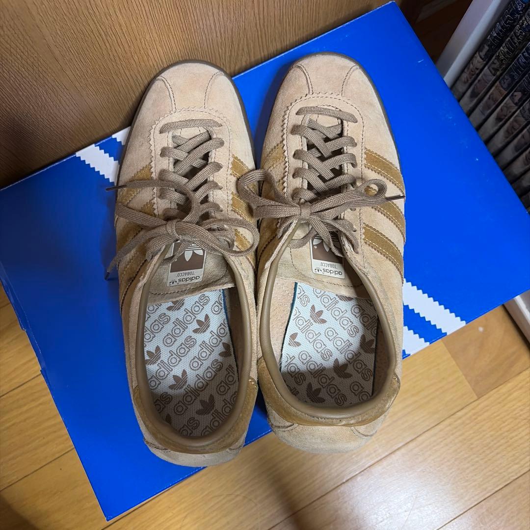 adidas スニーカー　タバコ　tabaco 26cm ブラウン