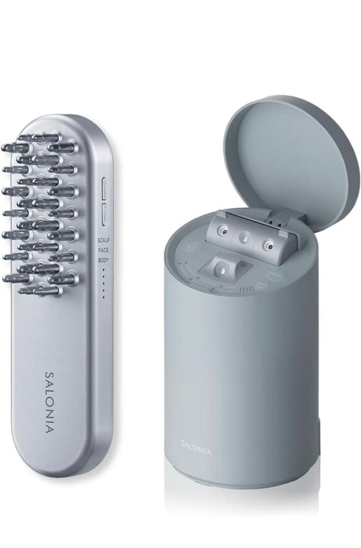 SALONIA リフトブラシ　スチーマー