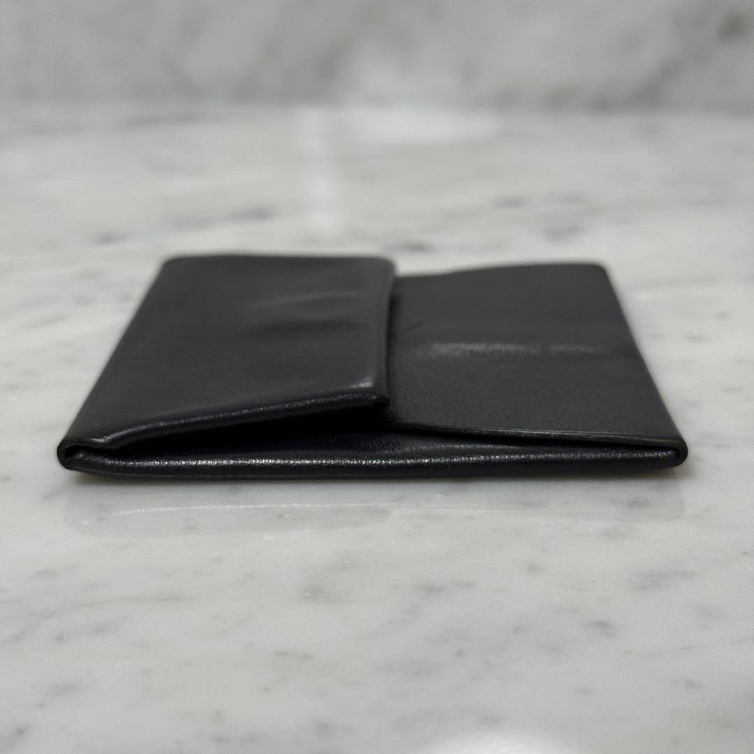 HERMES エルメス ケース バスティア ブラック 黒 ボックスカーフ