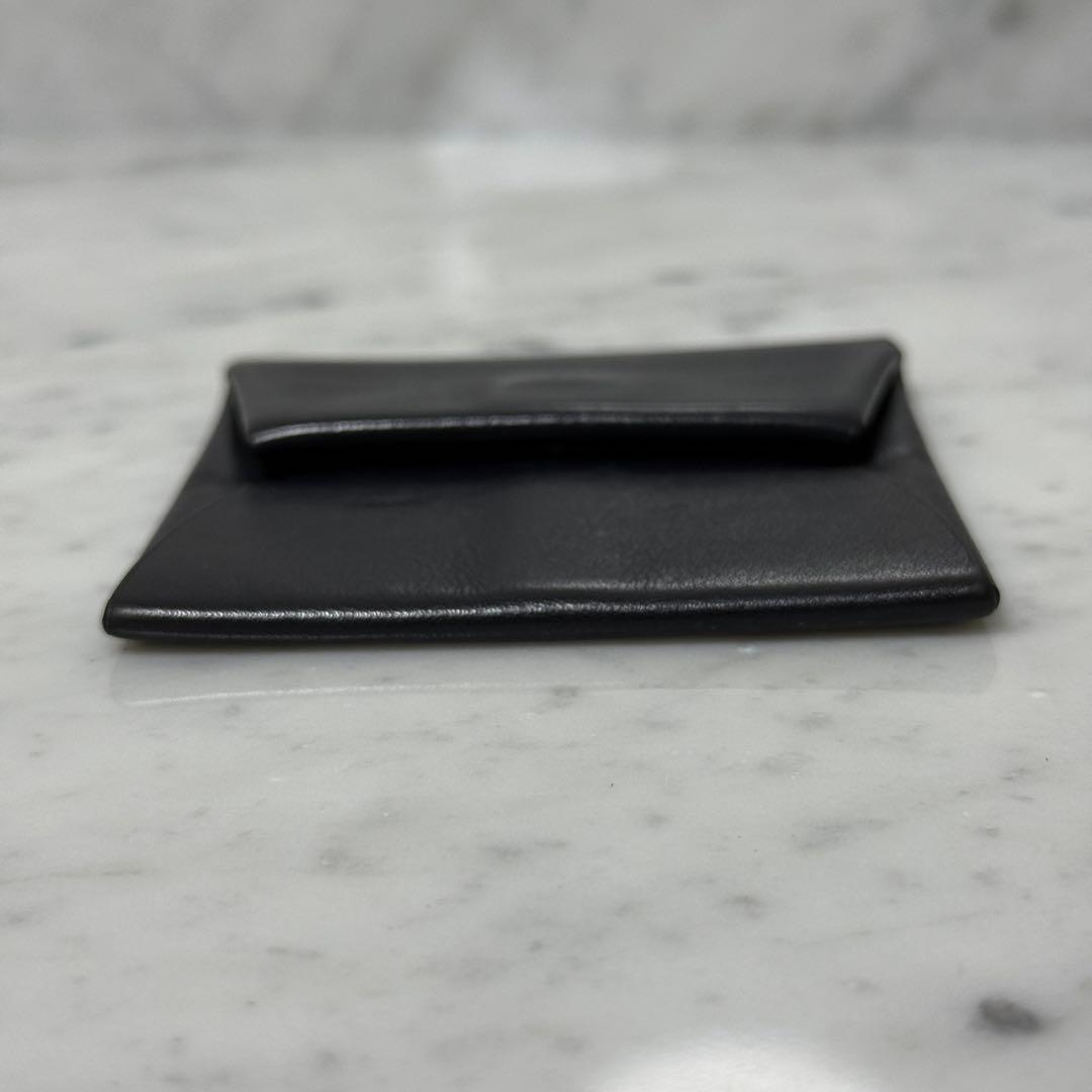 HERMES エルメス ケース バスティア ブラック 黒 ボックスカーフ