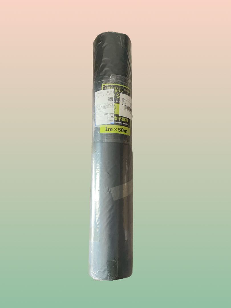 防草シート 超厚手 1m×50m 高耐久 不織布 新品未使用 ロール