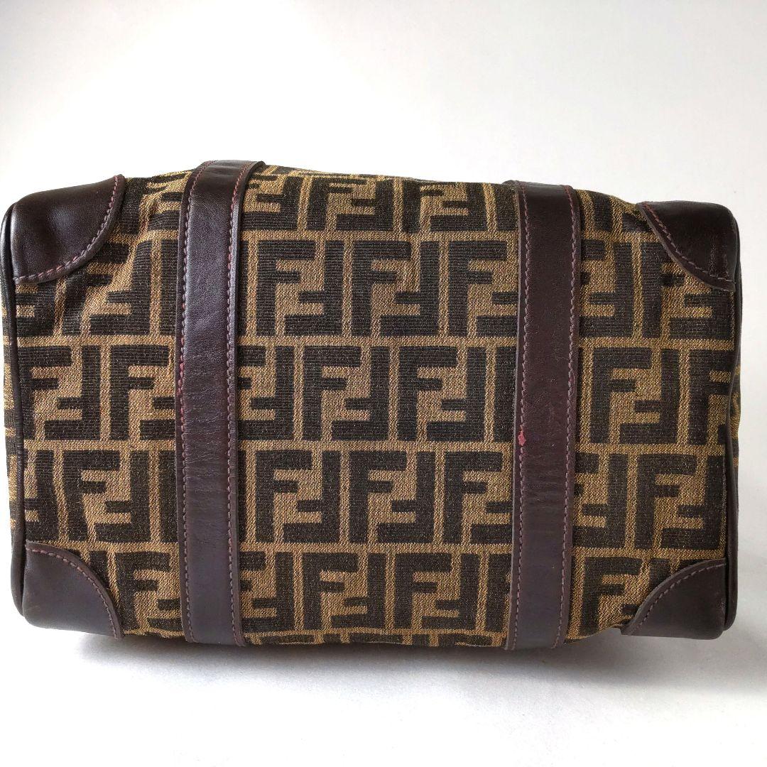 FENDI フェンディ ミニボストンバッグ ズッカ柄 ヴィンテージ