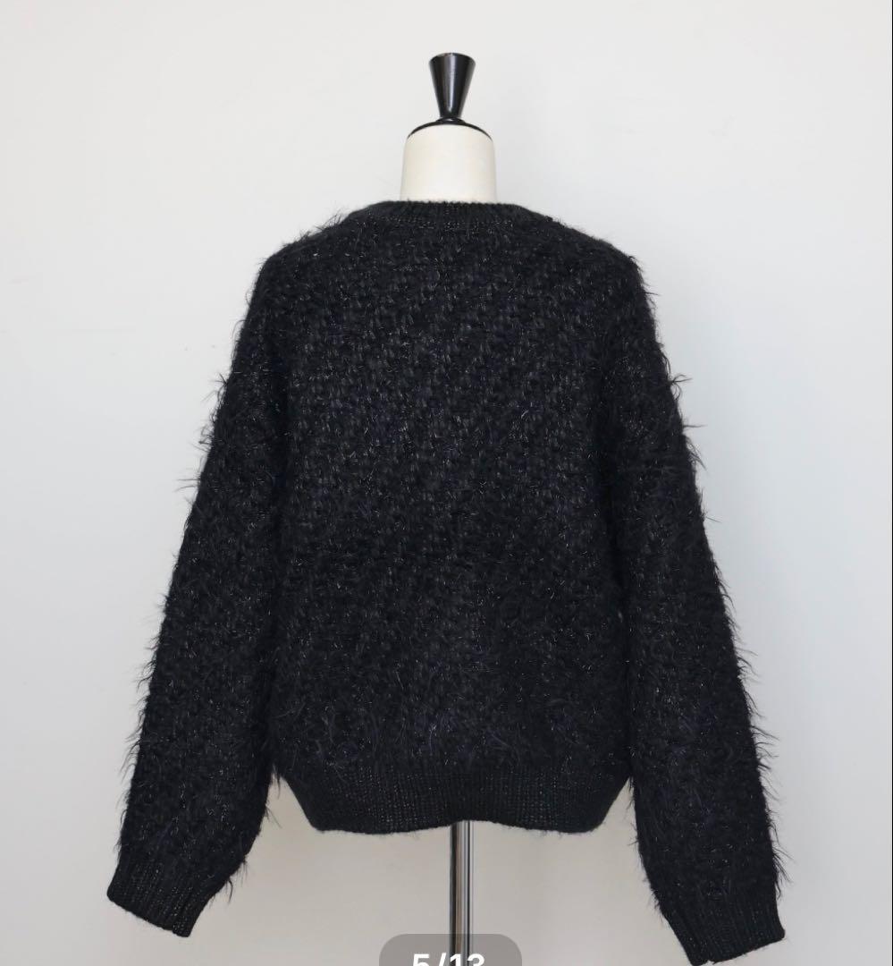 gypsohila ジプソフィア　Feather Glitter Knit