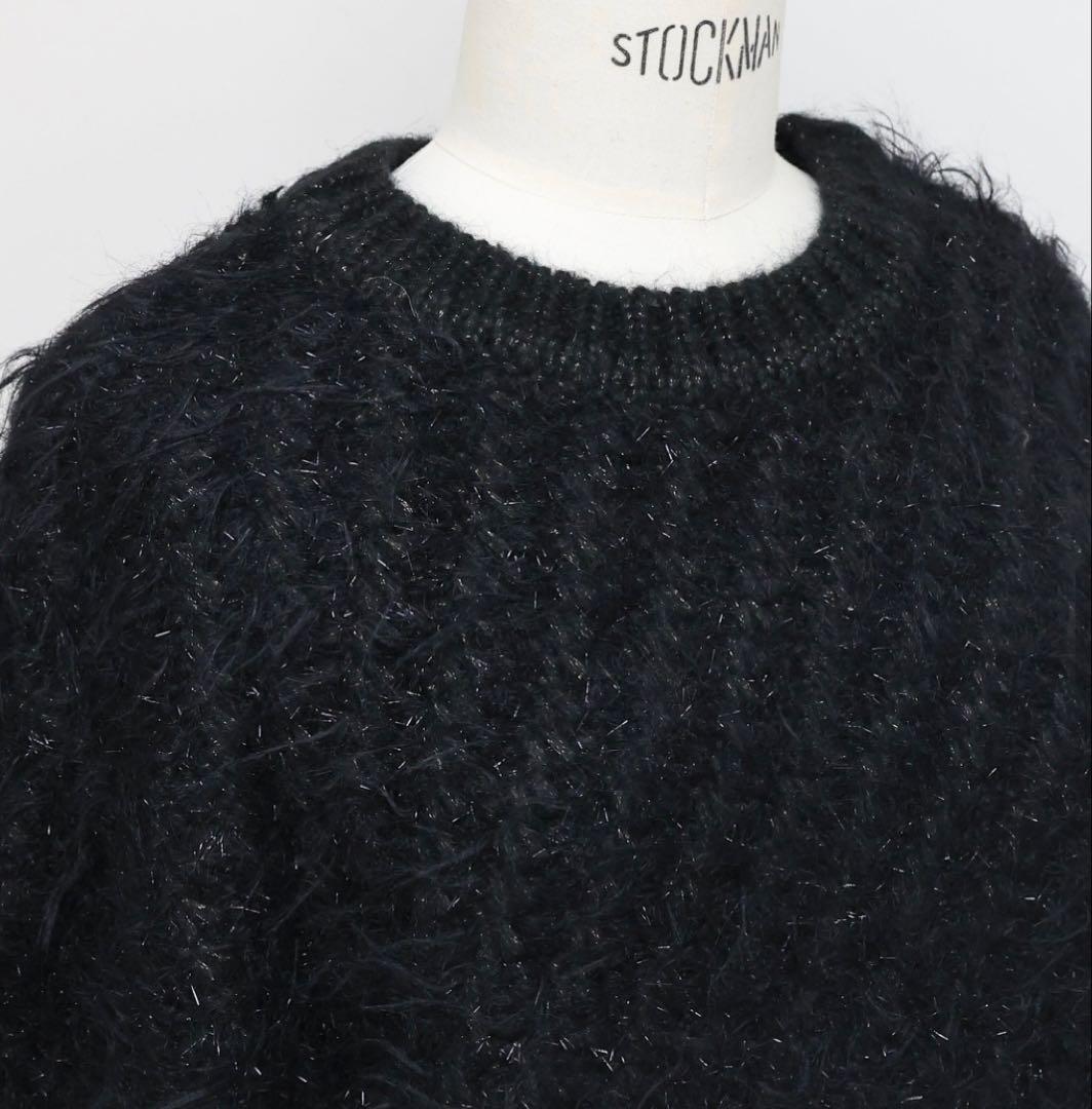 gypsohila ジプソフィア　Feather Glitter Knit