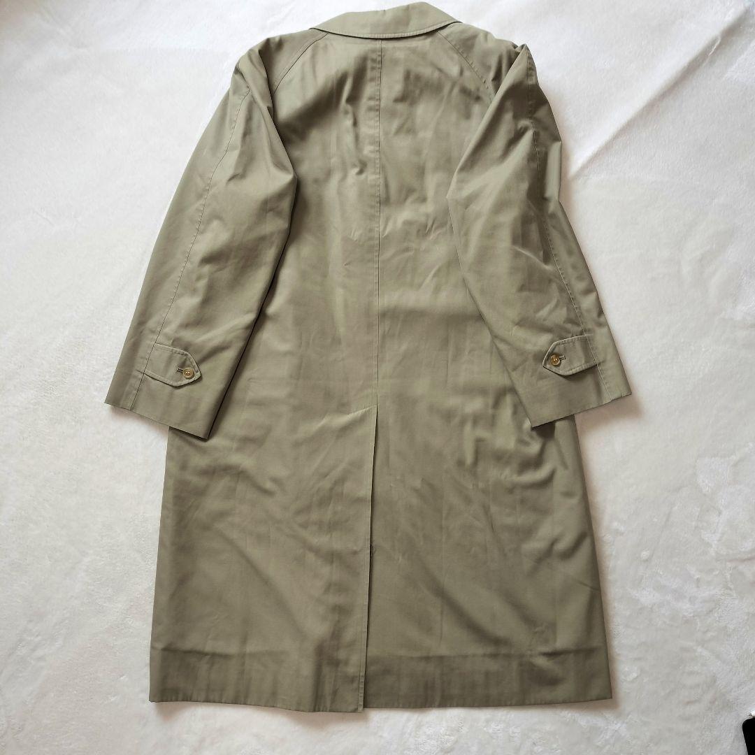 BURBERRYs ステンカラーコート　バルマカーンコート　ライナー付 カーキ