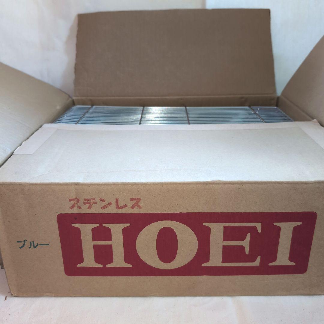 新品未使用 HOEI ステンレス製鳥かご 35手のり ブルー