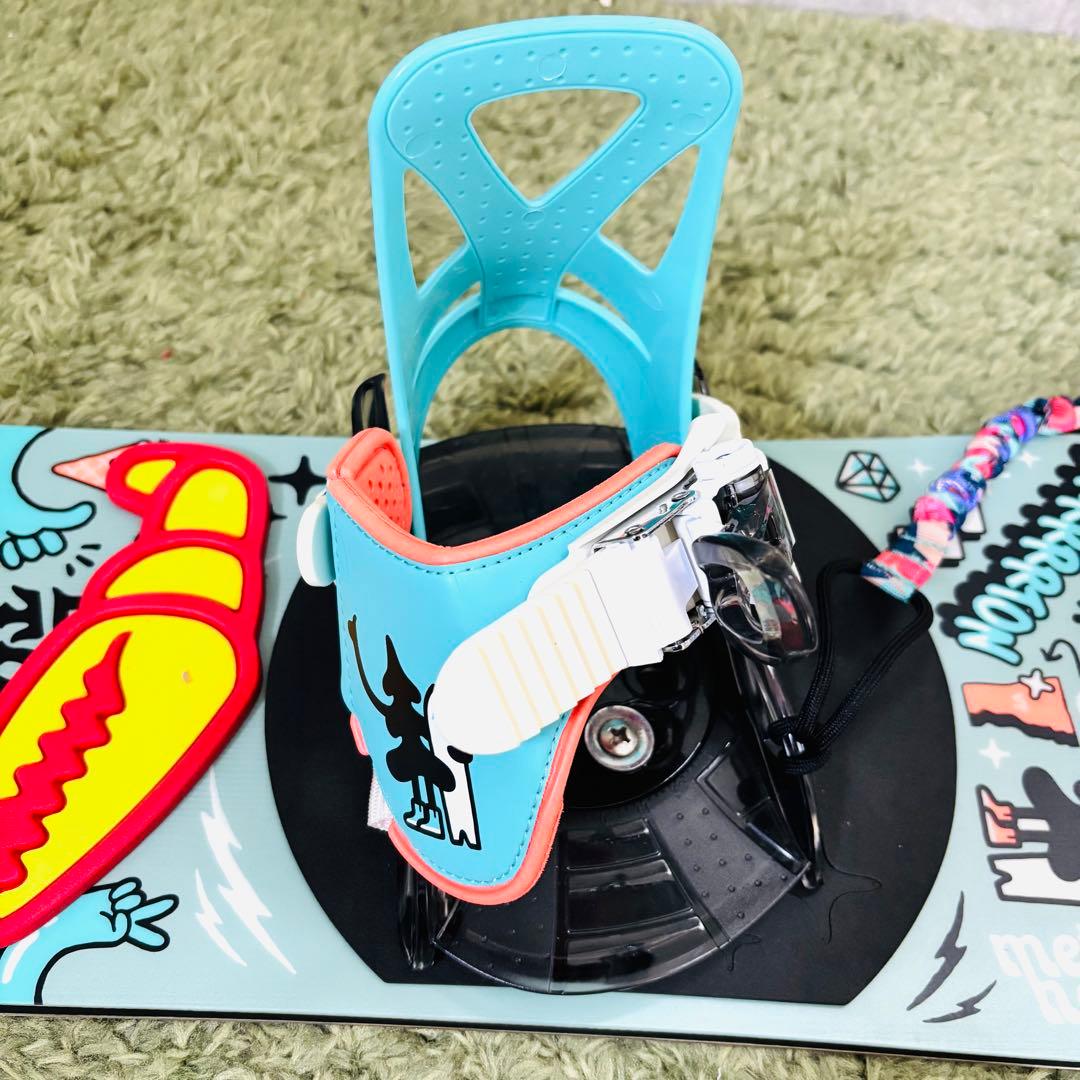 【ジュニア・キッズ】BURTON スノーボード5点セット 100cm 付属品多数