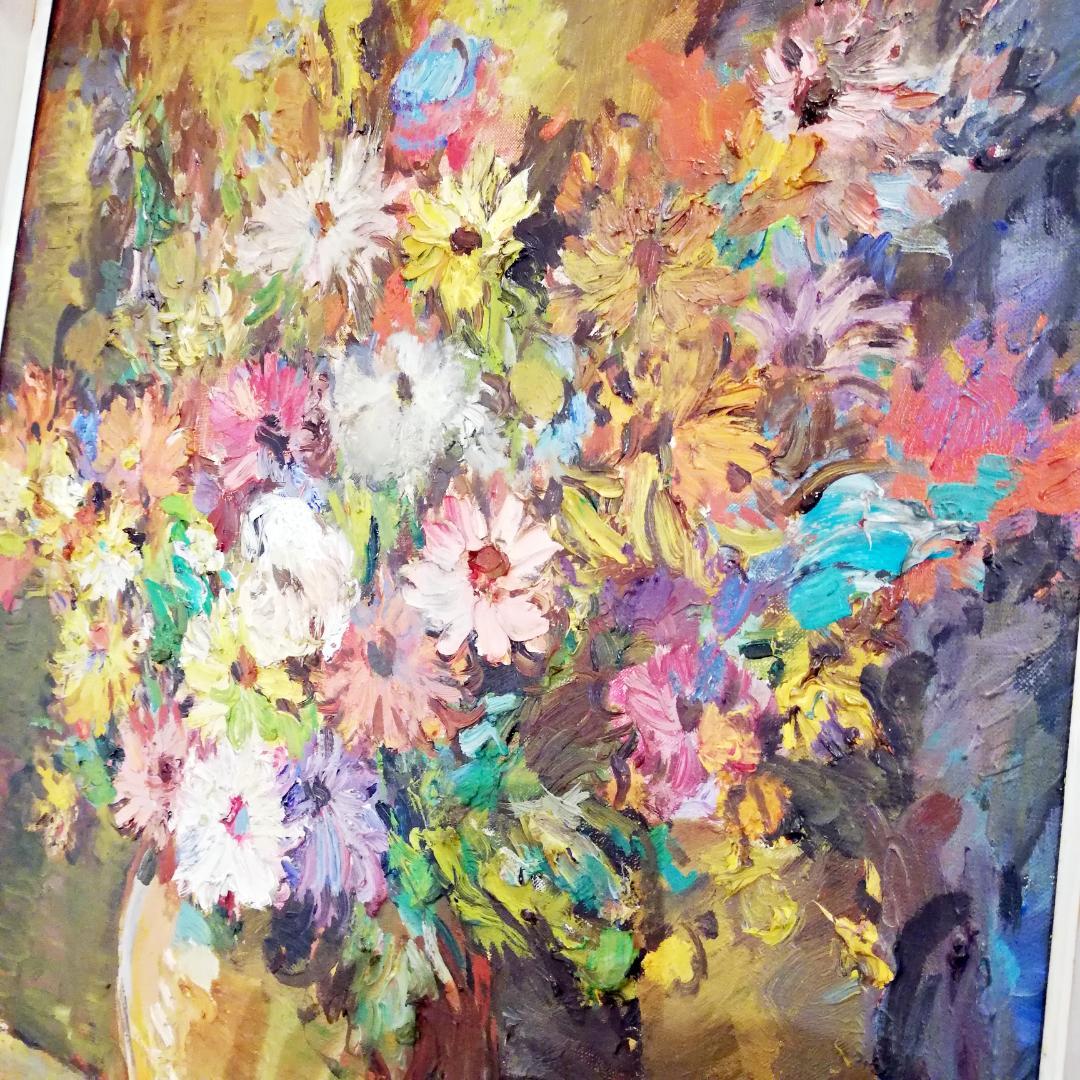◇真作 Wlodzimierz Borowczyk 油彩画