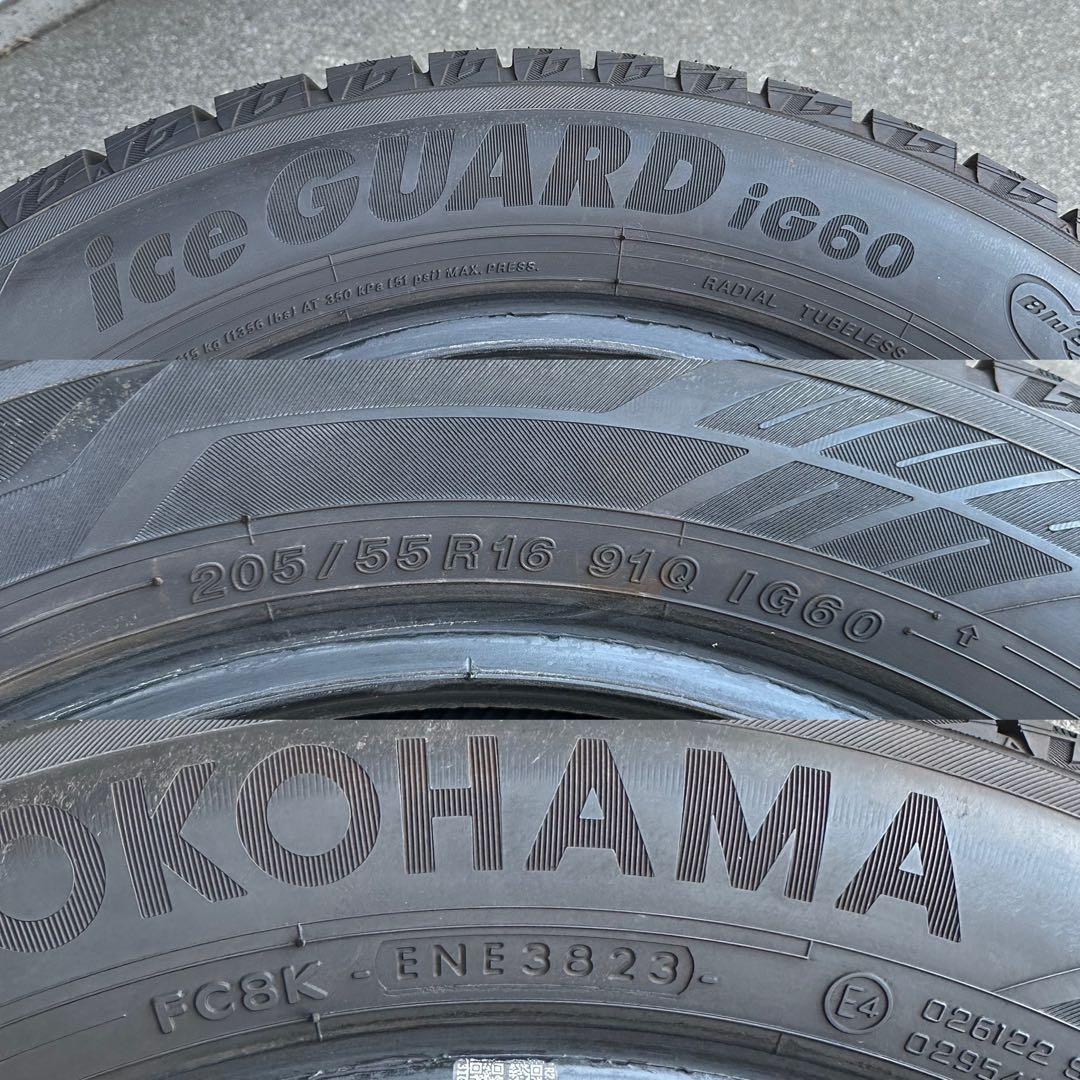205/55R16 アイスガード6 4本