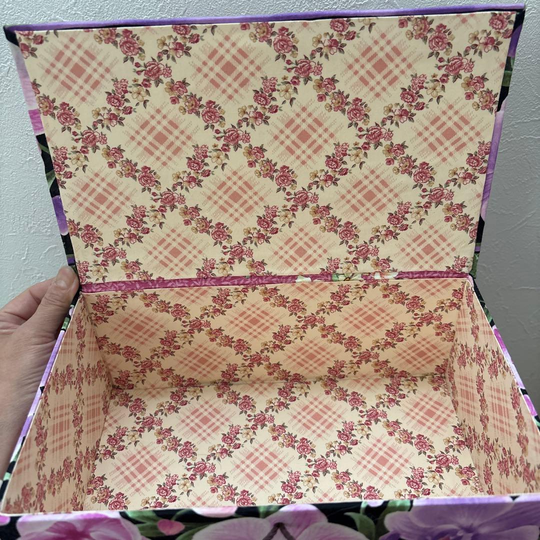 花柄陶磁器皿5枚セット（オリジナルボックス付き）ハンドメイド