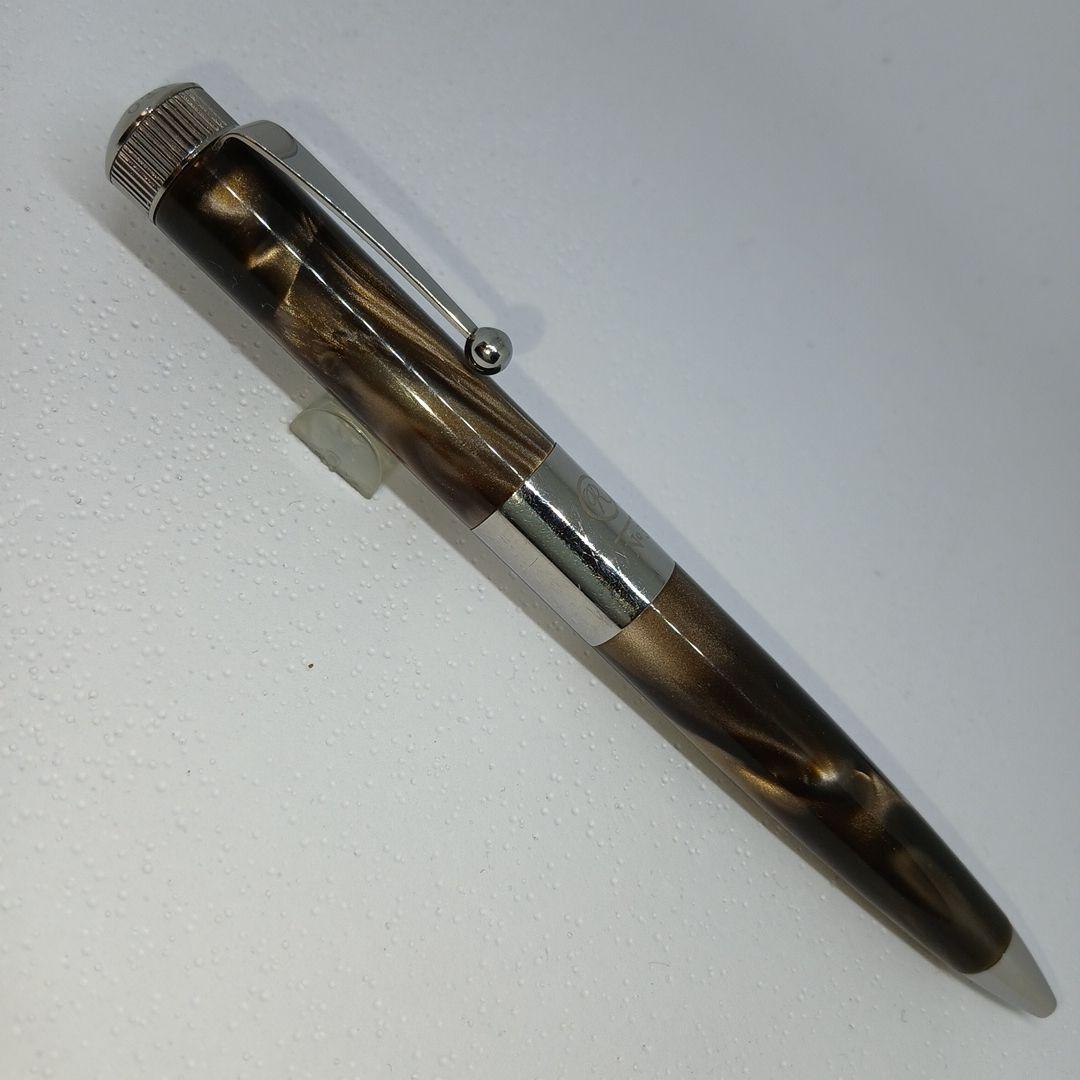 ROMEO No.3　イタリアングレイ　ボールペン 太軸