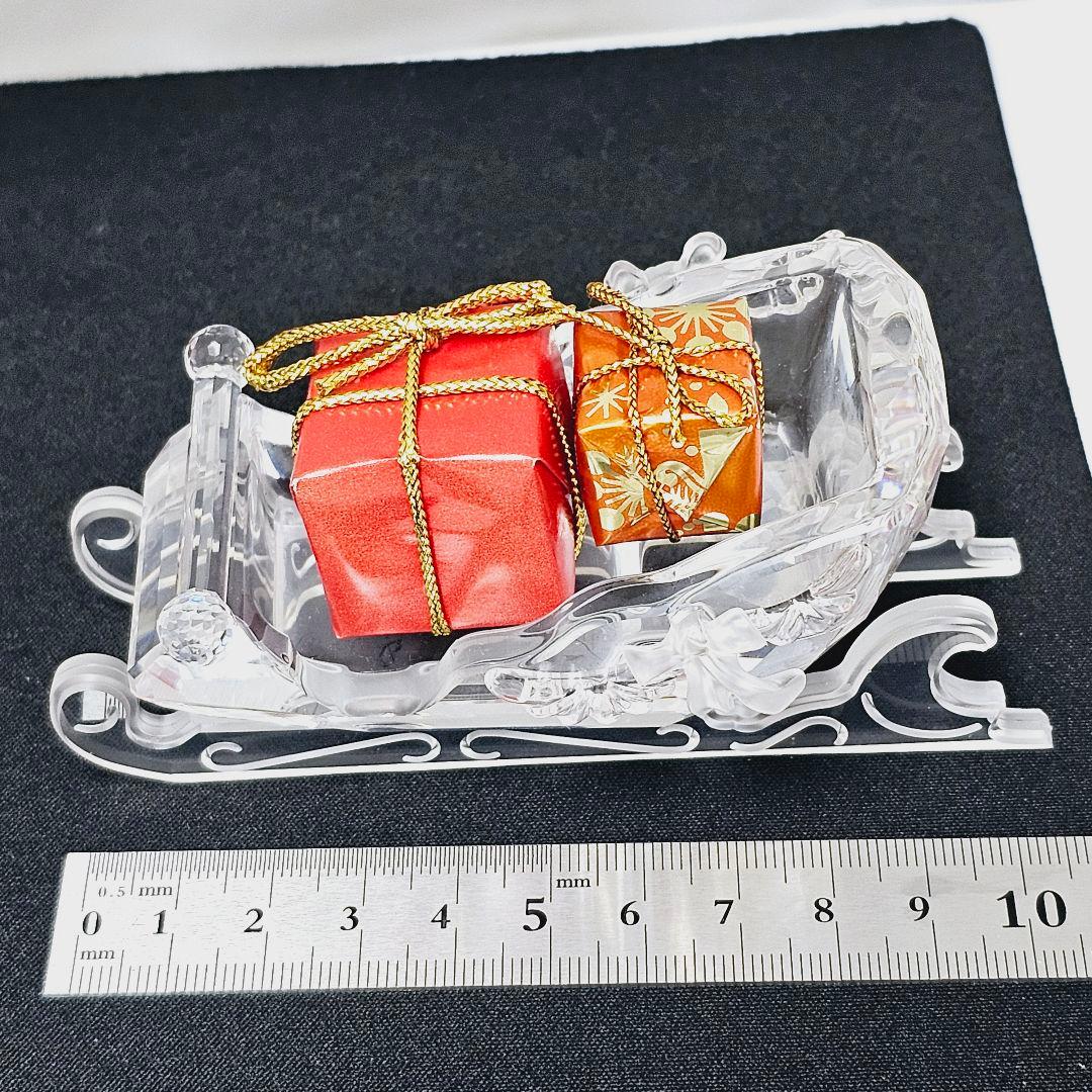 Swarovski サンタ トナカイ クリスマス ソリ 廃盤品