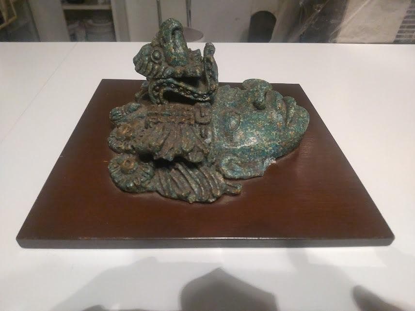 メキシコ製品★テオティワカン マヤ文明 アステカ文明 神様 マスク お面 飾り物