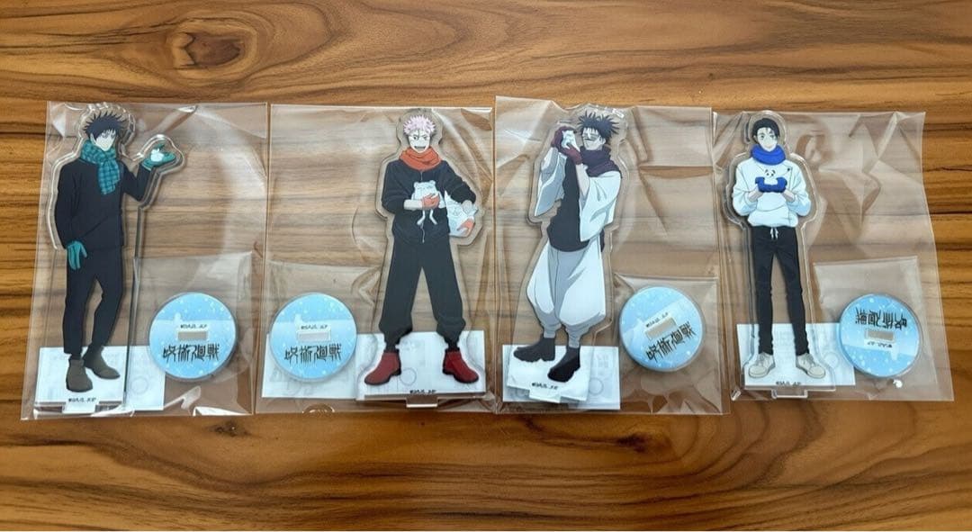 呪術廻戦 雪まつり 2026アクリルスタンド 虎杖悠仁 伏黒恵 乙骨憂太 脹相