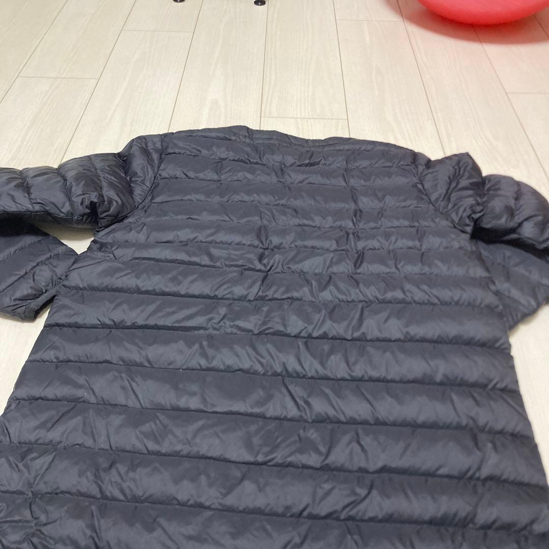 ダントン　インナーダウン コート　ダウンジャケット　36 ブラック