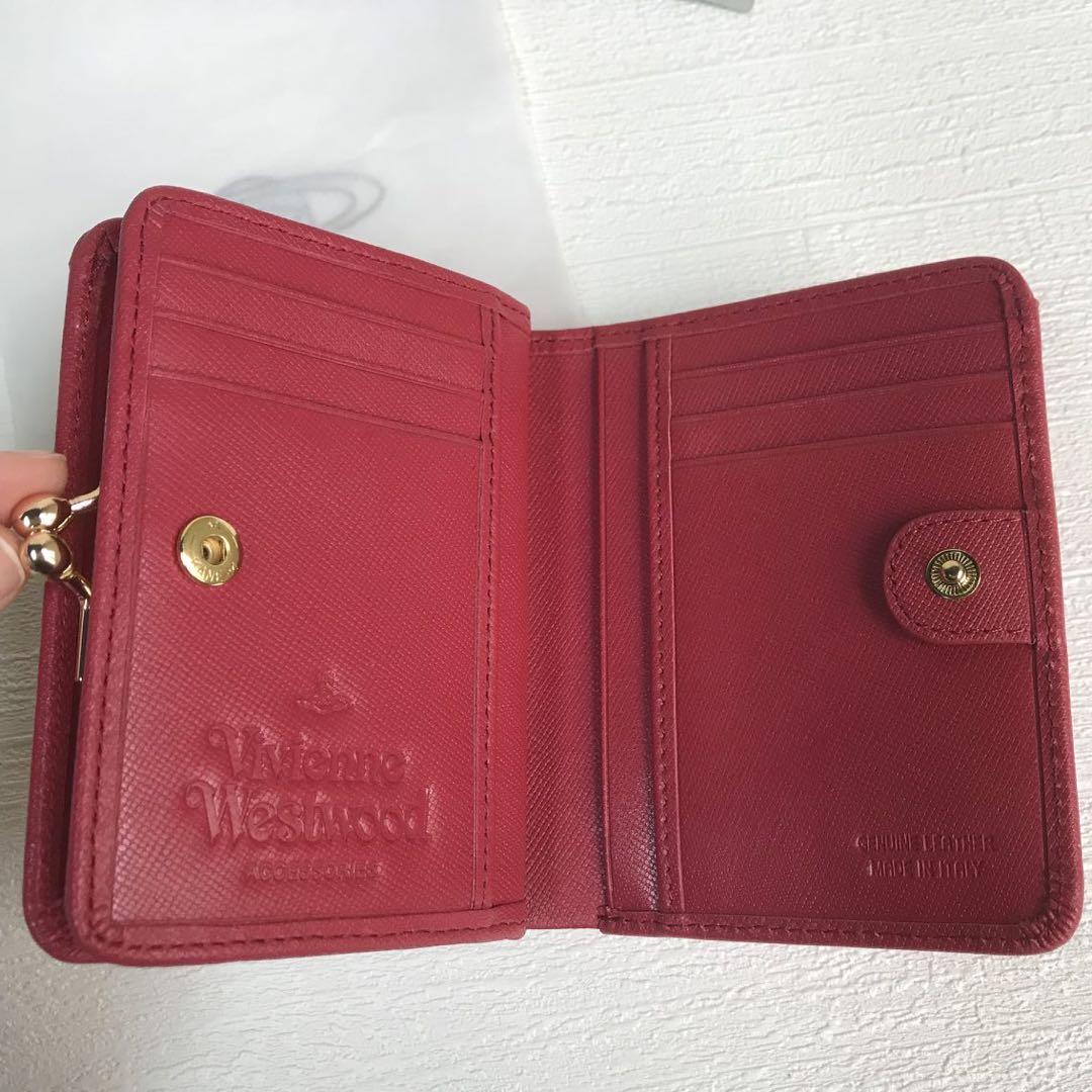 Vivienne Westwood 二つ折り財布レッド