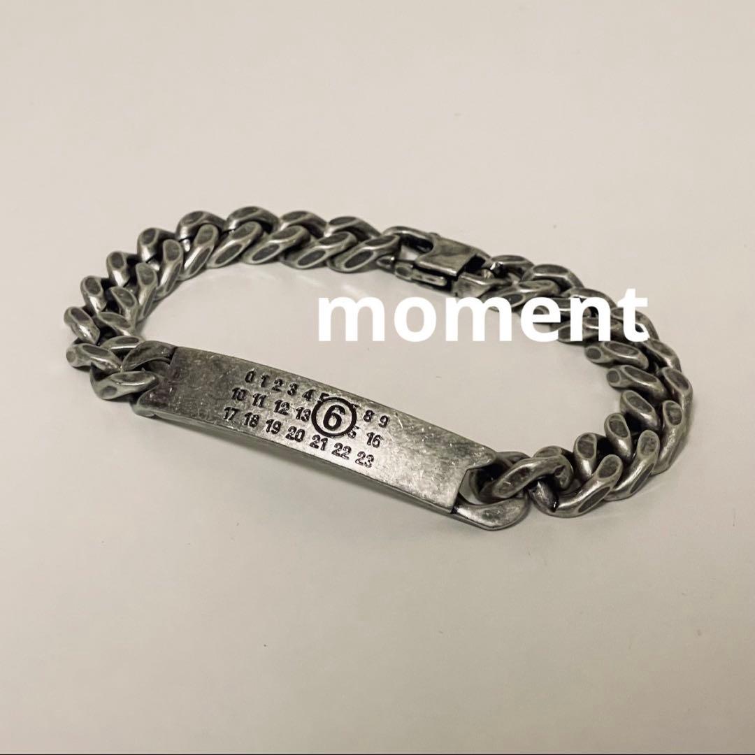 アクセサリー MM6 Silver Chain Bracelet (antique)