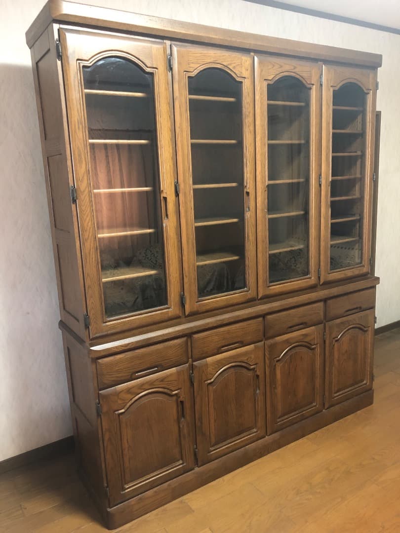 【たのメル便　送料込み】マルミツ　大型食器棚