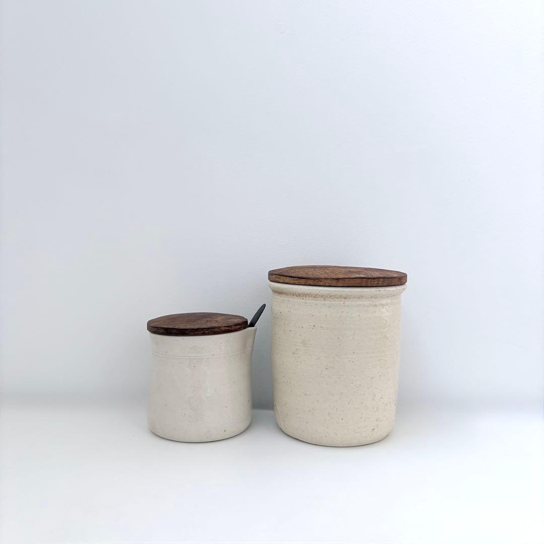 市川孝 / ふたもの 木製蓋の保存容器