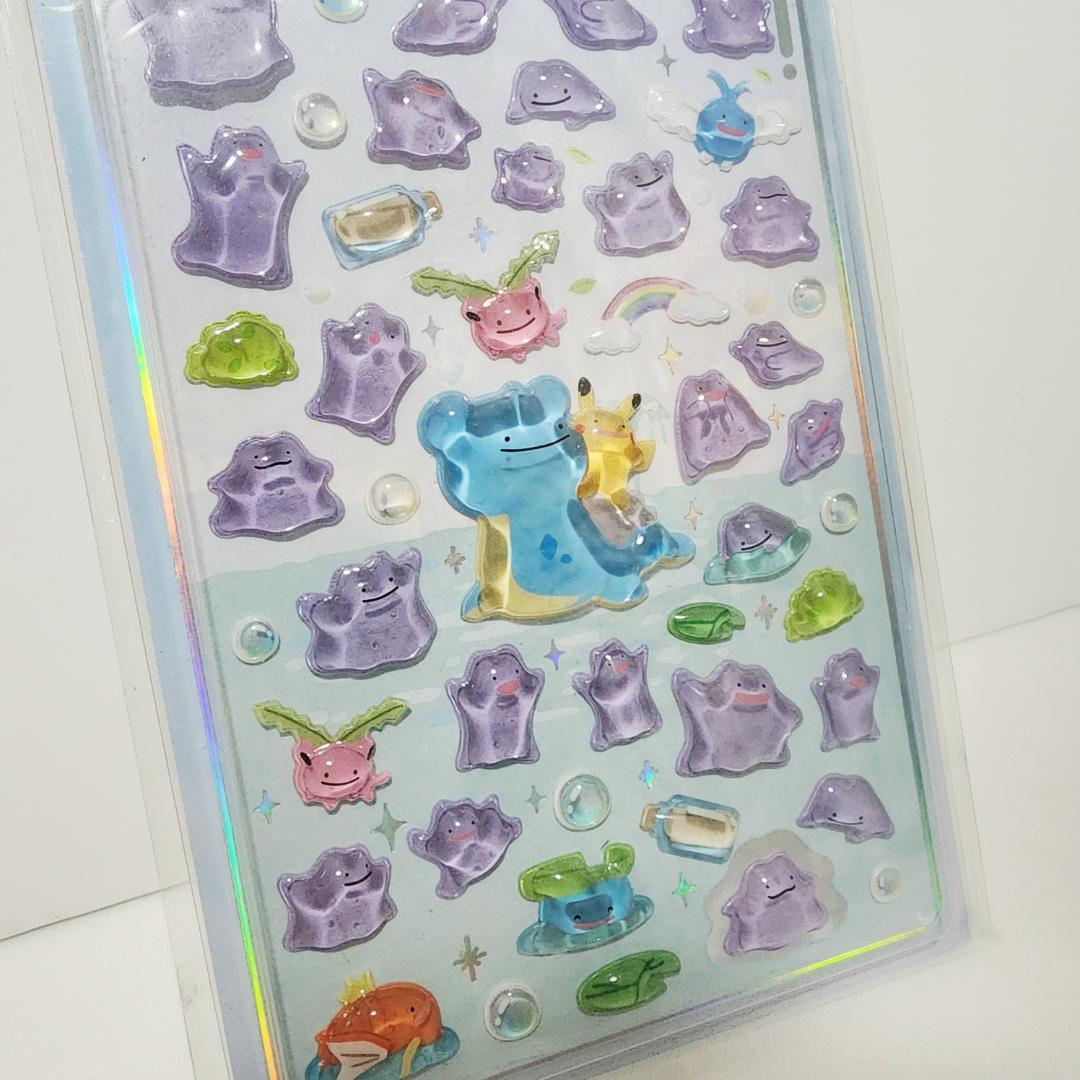 ★ラスト1点★ 韓国 ポケモン ポップアップ メタモン ボンボンドロップシール