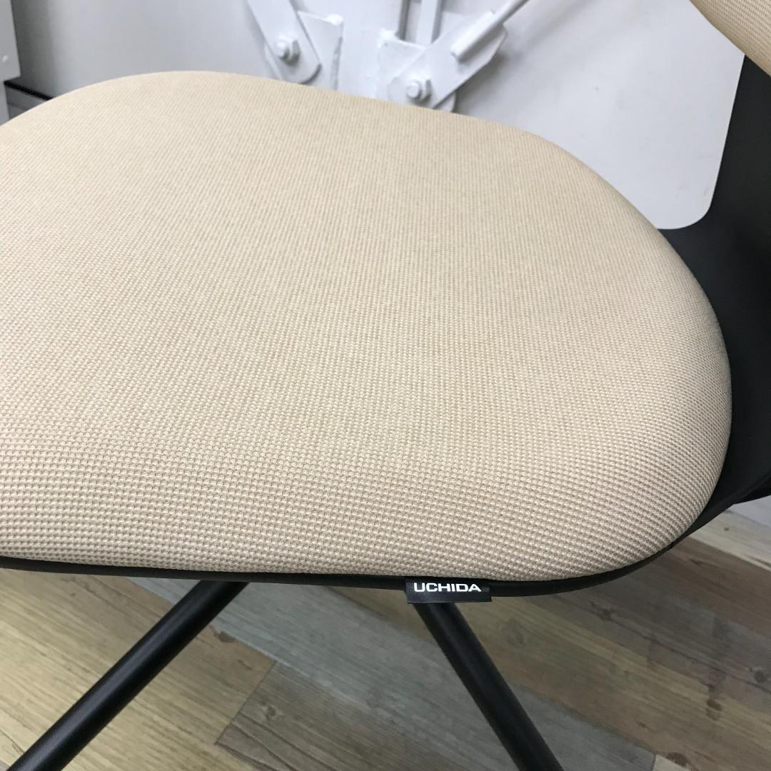 【アウトレット展示品・2024年製】内田洋行　アプテア　ベージュ　多目的チェア
