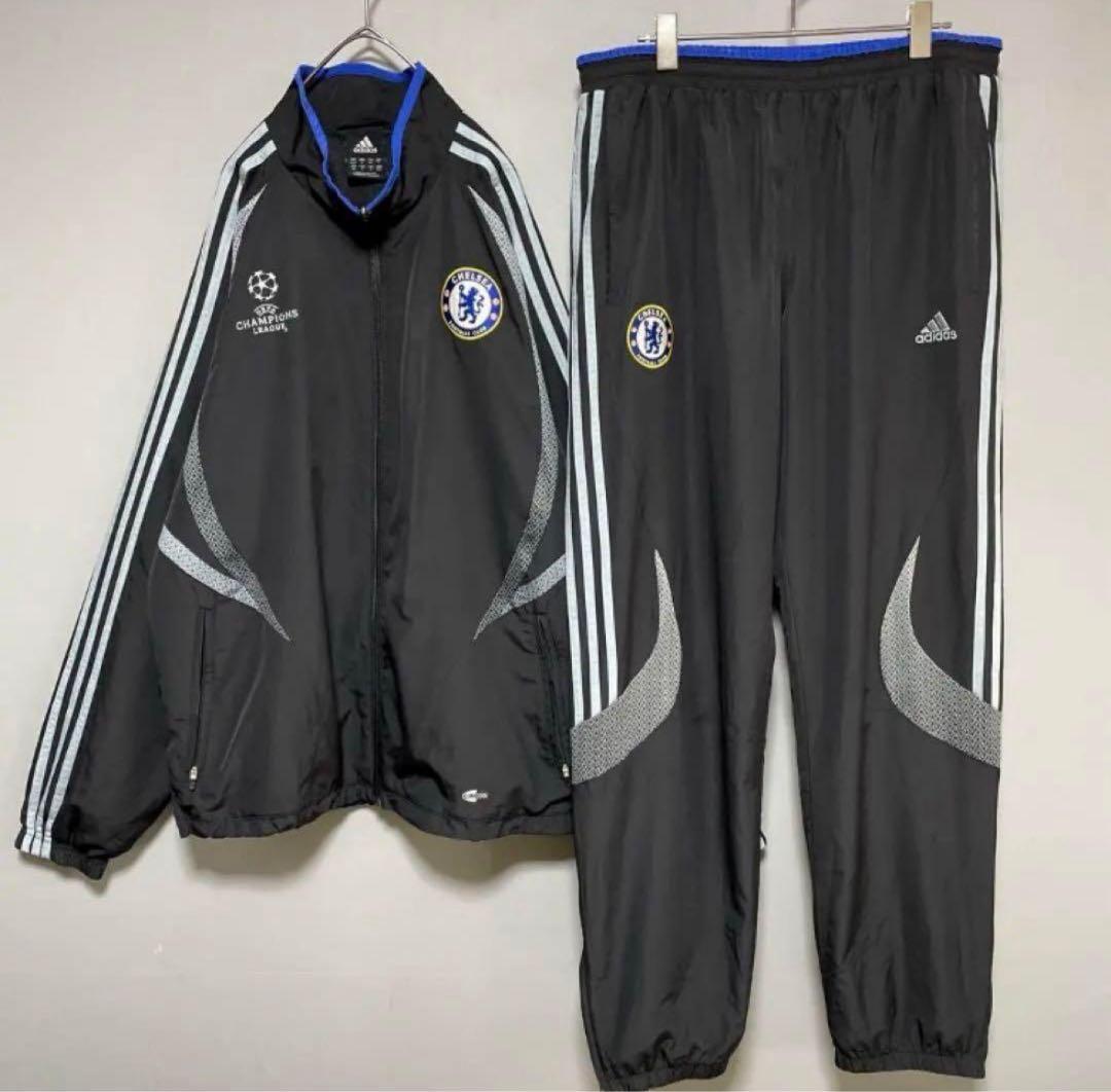 ゴ*ん様 adidas チェルシー セットアップ トラックジャケット パンツ