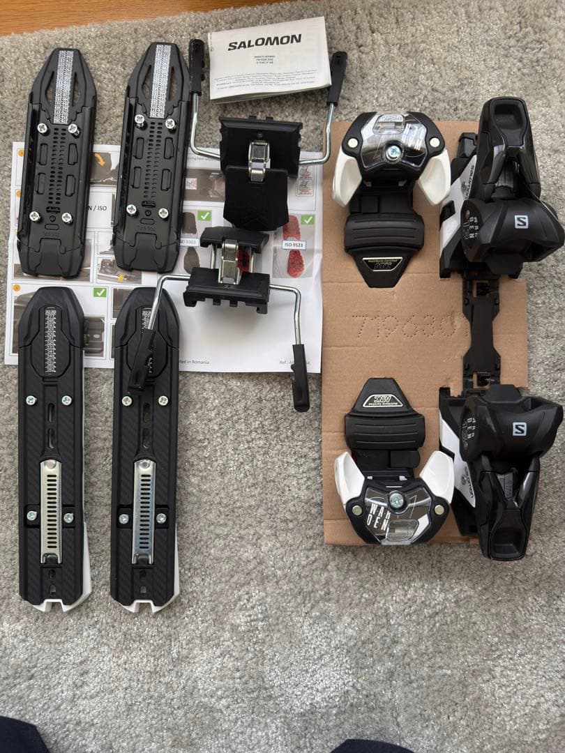 Salomon Warden MNC 13 demo C115 ビンディング