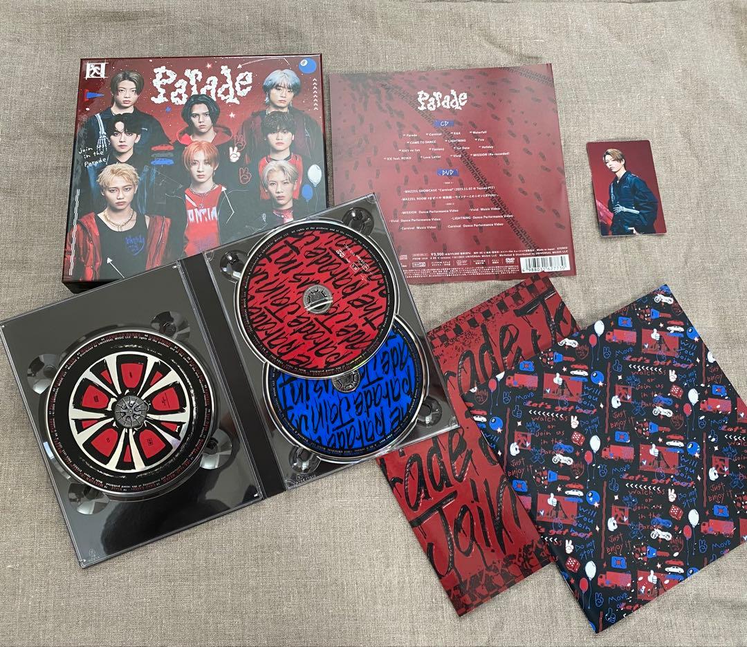【MUZEUM盤】MAZZEL ParadeCD + 2DVD、RYUKIカード