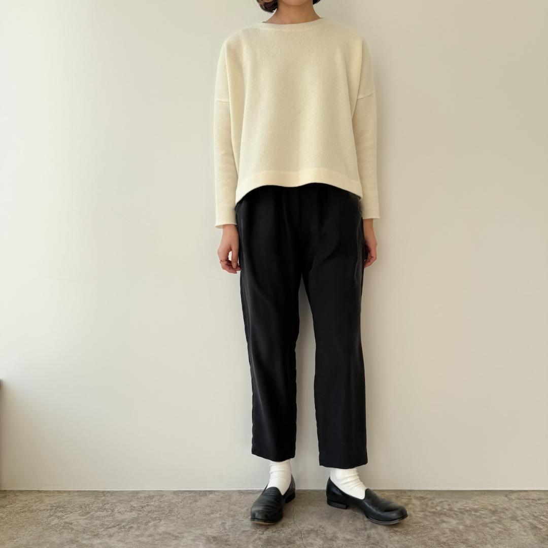 Yoli　Short knit ラムウール　カシミヤ　24AW　ショートニット