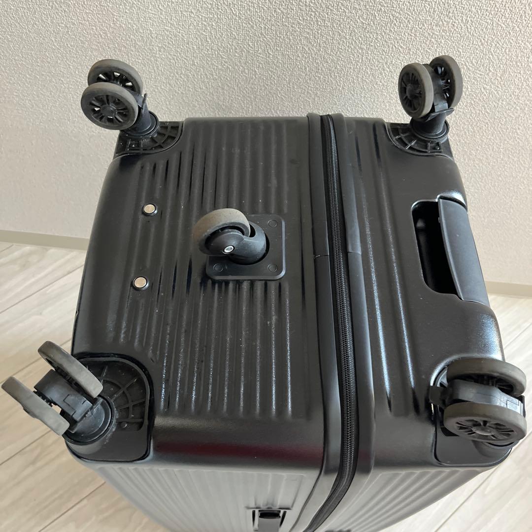 DINGHANG スーツケース キャリーケース キャリーバッグ 92L ブラック