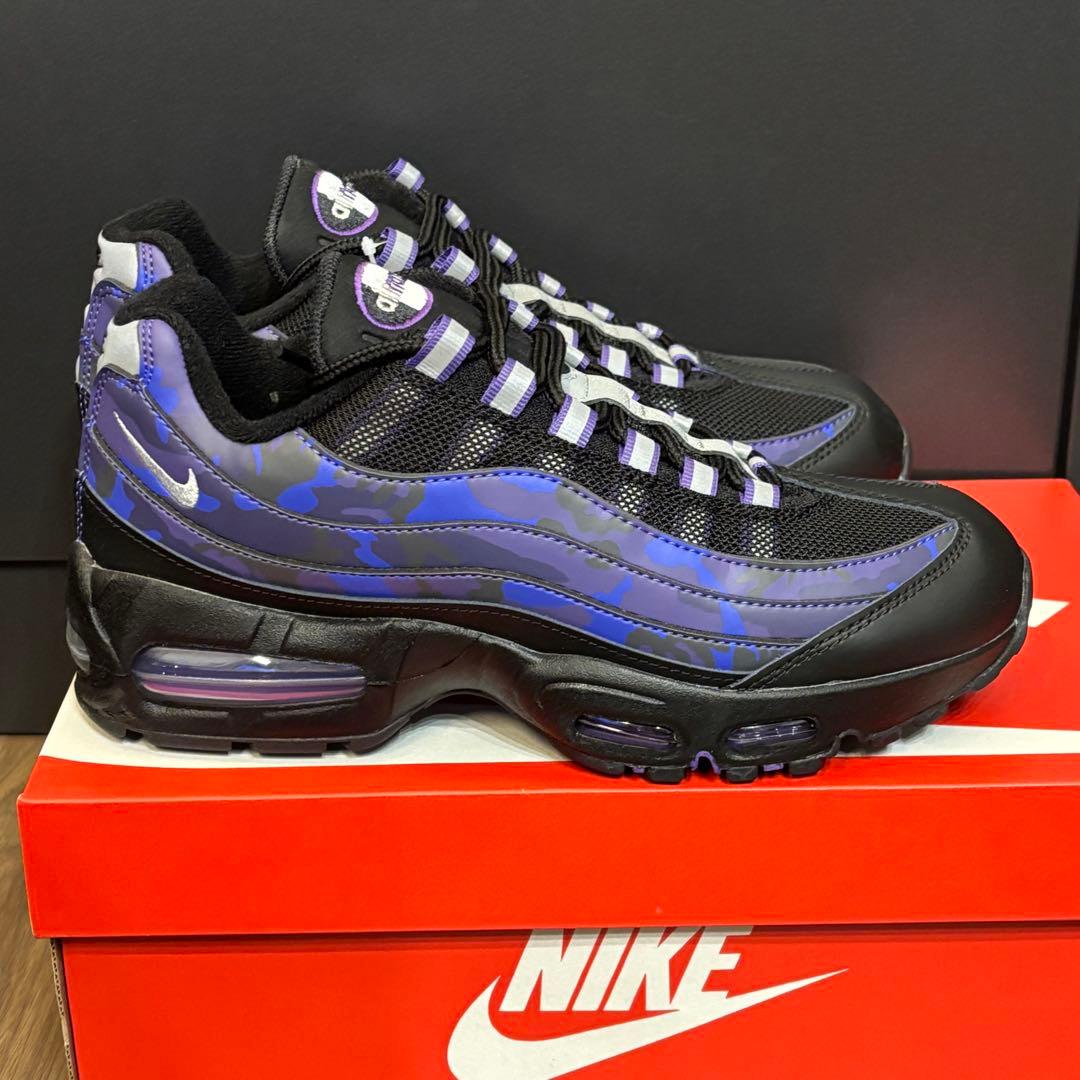 【新品25cm】エアマックス95 CourtPurple＆WildGrape